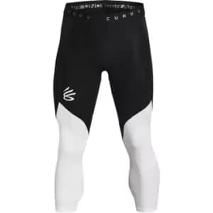 Under Armour Curry three quarterLeggings Mens - Black