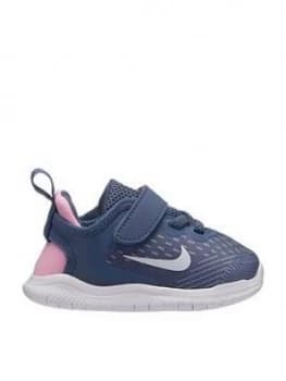 Nike Free Rn 2018 Infant Trainer BlueWhitePink Size 6