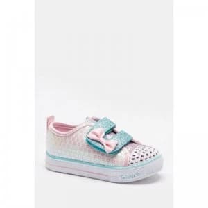 Skechers Shuffle Lite Mermaid Light Up Infant Trainers