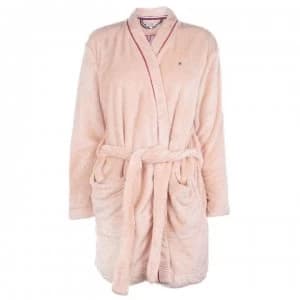 Tommy Bodywear Fluffy Robe - Pale Blush