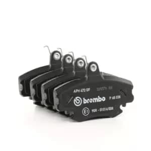 BREMBO Brake pad set RENAULT,PEUGEOT,DACIA P 68 038 6025071042,7701201669,7701202284 7701202285,7701202289,7701202635,7701202712,7701202894,7701203129