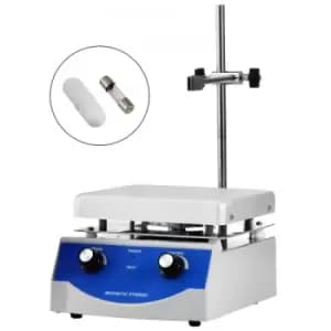 VEVOR SH-3 Magnetic Stirrer Laboratory Magnetic Stirrer Hotplate 380°C Mixing Capacity with Heating Plate 3000ml Heating Mixer Digital Display 0-2000