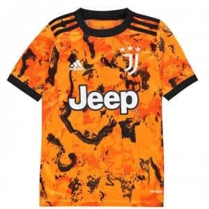 adidas Juventus Third Shirt 2020 2021 Junior - Orange