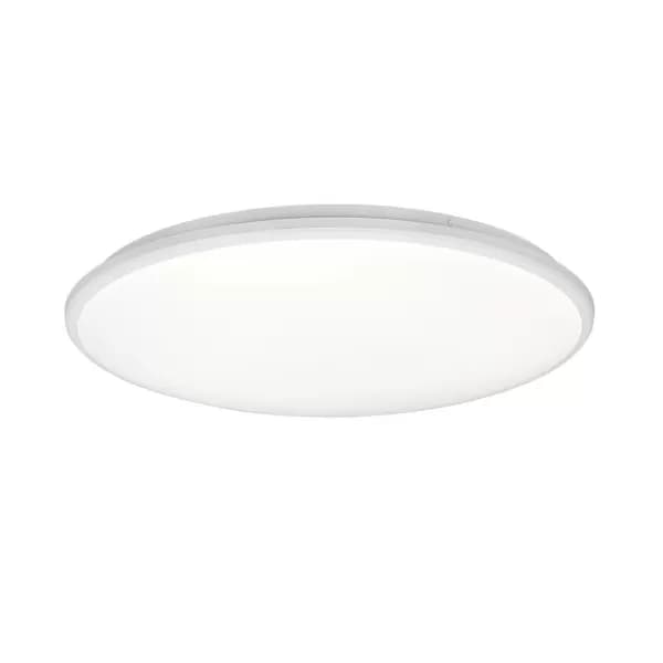 Limbus Modern LED Semi Flush Light White Matt 4000K