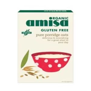 Amisa Organic Gluten Free Porridge Oats 325g