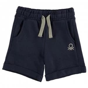 Benetton Junior Boys Jersey Shorts - Navy