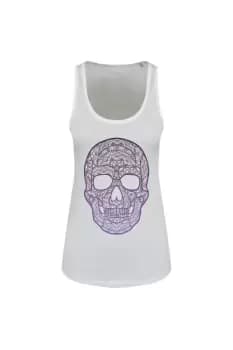 Pictoric Skull Vest Top
