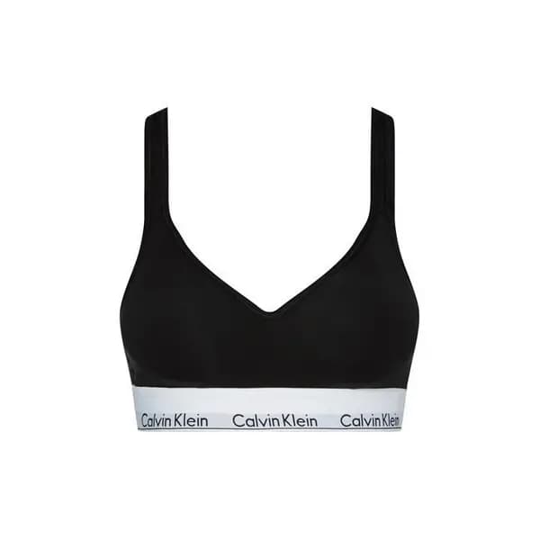 Calvin Klein cotton bralette lightly lined - Black 8