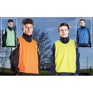 Reversible Mesh Training Bib Infants - Orange/Green