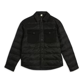 Ted Baker Velocity Quilted Over Shirt - Black