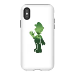 Nintendo Super Mario Luigi Silhouette Phone Case - iPhone X - Tough Case - Gloss