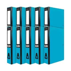 Pukka Brights Box File Foolscap Blue Box of 10