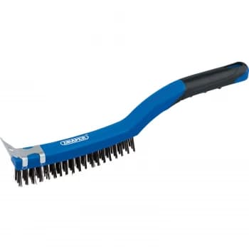 Draper Wire Scratch Brush Scraper 3 Rows