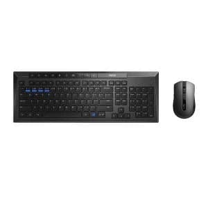 Rapoo 8200M Multi-mode Wireless Desktop Combo Set Black UK Layout