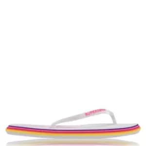Superdry Neon Flipflop - White