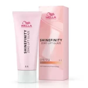 Wella Professionals Shinefinity Zero Lift Glaze - 09/73 Warm Caramel Milk 60ml