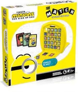 Minions 2: The Rise of Gru Top Trumps Match Board Game