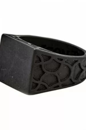 Icon Brand Jewellery Centre Stage Ring JEWEL P1069-R-BLK-LGE