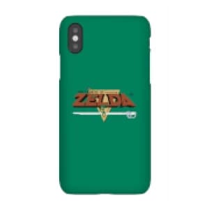 Nintendo The Legend Of Zelda Retro Logo Phone Case - iPhone X - Snap Case - Gloss