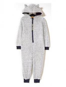 Fatface Boys Wolf All In One - Navy