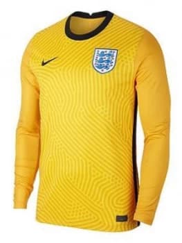 Nike England 2020 Home Goalkeeper Long Sleeve Stadium Shirt - Yellow