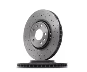 BREMBO Brake disc XTRA LINE - Xtra 09.B352.1X Brake rotor,Brake discs RENAULT,MEGANE III Grandtour (KZ0/1),Clio IV Schragheck (BH_)