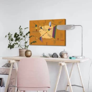 4570ABSC - 003 Multicolor Decorative Canvas Painting