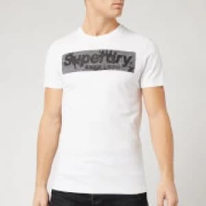 Superdry Mens Camo International Infill T-Shirt - Optic - XXL