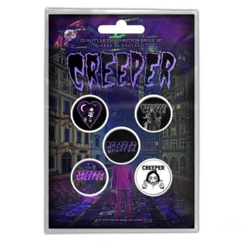 Creeper - Eternity In Your Arms Button Badge Pack