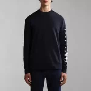 Napapijri Badas Cotton-Blend Sweatshirt - L