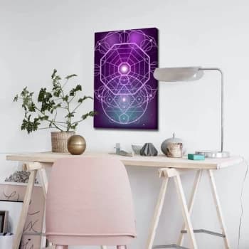 4570ABSC - 021 Multicolor Decorative Canvas Painting