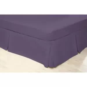 Platform Valance Double Mauve