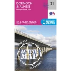 Dornoch & Alness, Invergordon & Tain by Ordnance Survey (Sheet map, folded, 2016)