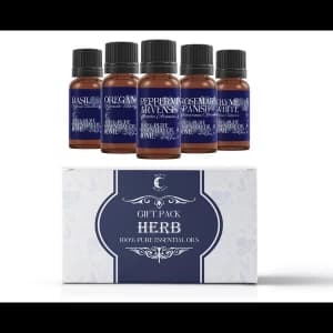 Mystic Moments Herb Essential Oils Gift Starter Pack