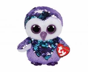 ty Moonlight Penguin Flippable Beanie Boo Multi
