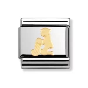 Nomination Classic Gold Aquarius Symbol Charm