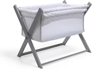 Clair De Lune Folding Breathable Crib