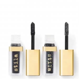 Stila Double Dip Duo Liquid Eye Shadows 2.25ml (Various Shades) - Black Out