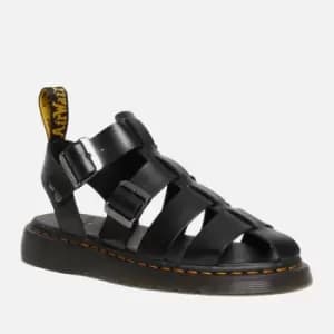 Dr. Martens Mens Leather Fisherman Sandals - UK 10
