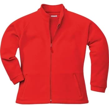 F282RERM - sz M Aran Ladies Fleece - Red - Portwest