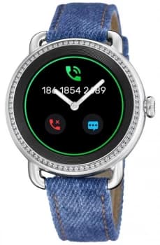 Festina SmarTime Blue Denim Strap Colour Screen Watch