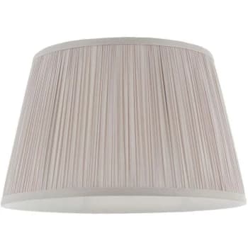 Endon Freya - 1 Light Shade Light Dusky Pink Silk, E27