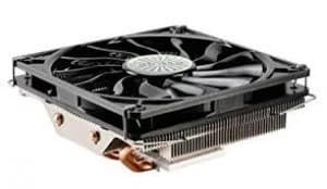 Akasa Nero LX 2 Universal Socket 120mm PWM 1800RPM Low Profile Black Fan CPU Cooler