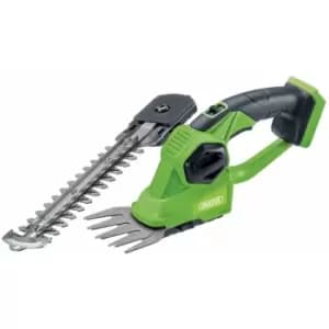 Draper 98505 D20 20V 2 In 1 Cordless Hedge Trimmer