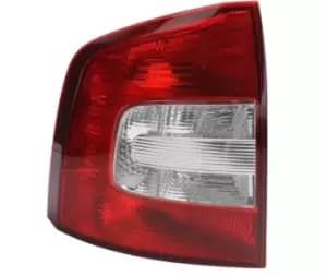 ABAKUS Rear light Left 665-1917L-UE Combination rearlight,Tail light SKODA,Octavia II Combi (1Z5)