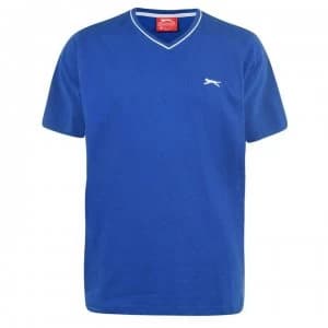 Slazenger V Neck T Shirt Mens - Royal Blue