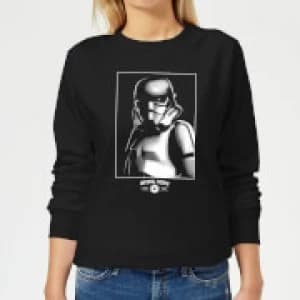 Star Wars Imperial Troops Womens Sweatshirt - Black