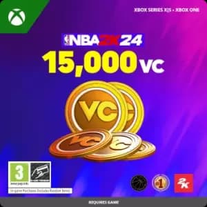 NBA 2K24 15,000 VC Xbox One Series X Digital Voucher