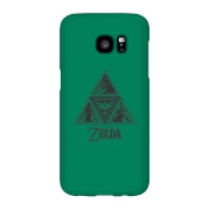 Nintendo The Legend Of Zelda Triforce Phone Case - Samsung S7 Edge - Snap Case - Matte
