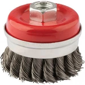 Draper Twist Knot Wire Cup Brush 60mm M14 Thread
